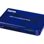 Hama USB 2.0 30 in 1 CardReaderWriter - Kartenleser - 35-in-1 ( CF I, CF II, Memory Stick, MS PRO, Microdrive, MMC, SD, SM, MS Duo, xD, MS PRO Duo, RS
