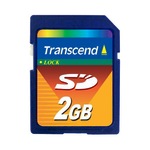 Transcend SD (Secure Digital) 2GB TS2GSDC SD
