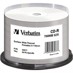 CD-R 43756 Verbatim 700MB/80 Min 52x