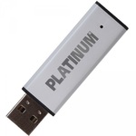 Platinum USB Stick 2GB 177554 Highspeed silber