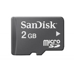 SanDisk SD (Secure Digital) 2GB SDSDQB-002G-B35 microSD Class 2 schwarz