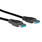 ROLINE USB-Verlängerungskabel - USB Typ A, 4-polig (M) - USB Typ A, 4-polig (W) - 1.8 m ( USB / Hi-Speed USB ) - Schwarz 11.02.8948