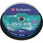 DVD-RW 43552 Verbatim 4,7 GB/120 Min 4x