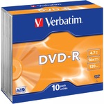DVD-R 43655 Verbatim 4,7 GB/120 Min 16x