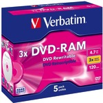 DVD-RAM 43450 Verbatim 4,7 GB/120 Min 3x