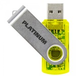 Platinum USB Stick 4GB 177471 Twister lemon yellow