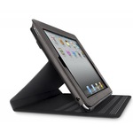 Belkin Flip Folio Stand for iPad 2 - Tasche für Webtablet - Schwarz / Midnight F8N612EBC00