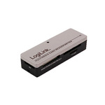 Logilink Cardreader USB 2.0 extern Mini All-in-1 - Kartenleser ( Memory Stick, MS PRO, MMC, SD, MS Duo, MS PRO Duo, miniSD, RS-MMC, MMCmobile, microSD