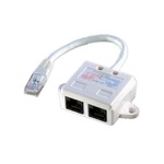 T-Adapter, RJ45 St auf 2x 10/100, UTP 504195