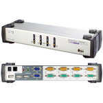ATEN MasterView Dual-View CS-1744 - KVM-/Audio-/USB-Switch - USB CS1744