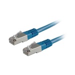 ROLINE Patch-Kabel - RJ-45 (M) - RJ-45 (M) - 5 m - FTP - ( Kategorie 5e ) - Blau 21.15.0164