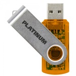 Platinum USB Stick 4GB 177475 Twister sunset orange
