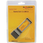 DeLock Express Card to 2x USB 3.0 - USB-Adapter - ExpressCard/34 61753