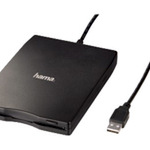 Hama Laufwerk - Diskette ( 1.44 MB ) - Hi-Speed USB - extern - Schwarz 00053100