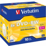 DVD+RW 43527 Verbatim 4,7 GB/120 Min 8x