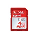 SanDisk Eye-Fi Wireless Memory Card - Netzwerkadapter - SDHC SDSDWIFI-004G-X46