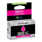Original Lexmark 14N1070E 100XL Tinte magenta