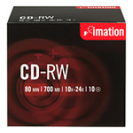 CD-RW 22045 Imation 700MB/80 Min 10-24x