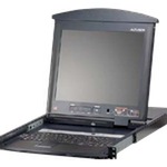 ATEN ALTUSEN KL1516N - KVM-Konsole mit KVM-Switch - 16 Anschlüsse KL1516AN