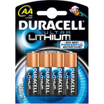 Batterie 4er Blister AA Mignon LR6 1,5V Lithium