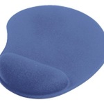 DIGITUS DA-50122 - Mauspad mit Handgelenkpolsterkissen - Blau DA-50122