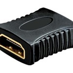 Tecline HDMI ADAPTER, VERGOLDET, HDMI BUCHSE A AN HDMI BUCHSE A 38995