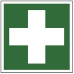 Folienschild Erste Hilfe 1017
