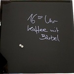 M&M Glas-Magnettafel 08540401SP sw