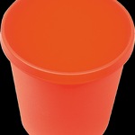 Helit Papierkorb H6105825 rot 18l