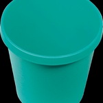 Helit Papierkorb H6105852 grün 18l