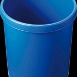 helit Papierkorb H6106134 blau 30l