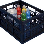 ReallyUsefull Box Klappbox 32FBK schwarz