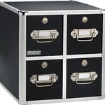 CD-Schubladenbox groß 6720 schwarz