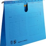 5 Star Hängehefter blau VE=5