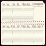 Quo Vadis Taschenkalender 422098Q-2012