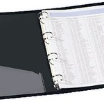 Ecobra Ringbuch 940115 A4 silb/sw