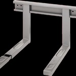 Xavax Mikrowellenhalterung 110931 silber