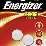 Energizer Knopfzellen CR2032 628747 VE2