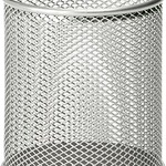 OSCO Stifteköcher Mesh PP2-SIL metallic
