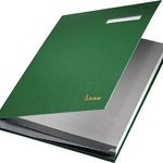 bene Unterschriftenbuch 76400 A4 grün