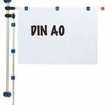 Maul Wandpresenter 62530 blau