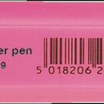 5 Star Textmarker pink