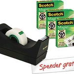 Scotch Tischabroller + 3x Magic 810