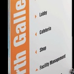 Durable Türschild CRYSTAL SIGN 4826-19
