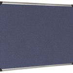 5 Star Pintafel 180x120cm bl Alu-Rahmen