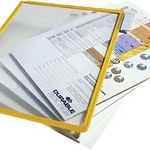 Durable Sichttafel 5606-04 VE=5 gelb