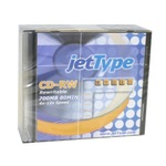 CD-RW 6.CD80RWSLIM jetType 700MB/80 Min 4-12x