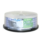 DVD+R jetType 6.DVD+RSP25 4,7 GB/120 Min 16x