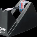 Tesa Abroller gefüllt 57327 schwarz bis 33m x 19mm