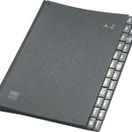 Elba Pultordner 42414 A-Z schwarz